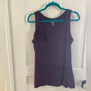 Old Navy Women's Dark Purple Tank Top